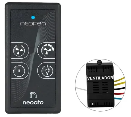 Controle Neoato Ventilador Teto